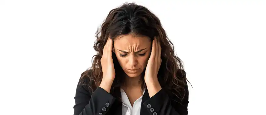 Teenage Trauma: Teen sitting overwhelmed during trauma recovery session
